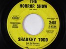 R&B Novelty 45 - Sharkey Todd & His Monsters - Horror Show - Capitol - promo