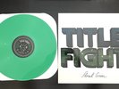Title Fight Floral Green Record First Pressing Green Vinyl LP Hardcore Turnstile