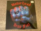 Motorhead Iron Fist Excellent Vinyl 2nd Press UK LP