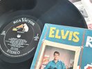 Elvis Presley ROUSTABOUT LSP-2999 (USA 1964 LARGE STEREO LABEL) EMBOSSED PROMO
