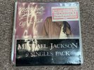 Michael Jackson-9 Singles Pack Red Vinyl 1983 Epic Records In Plastic Wallet
