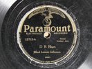 Blind Lemon Jefferson - D B Blues - PARAMOUNT 12712 Poor