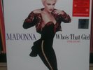 MADONNA WHO'S THAT GIRL & CAUSING A COMMOTION RSD RED 12 INCH SINGLE