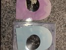 Original RARE Taylor Swift Lover (Live From Paris)  Heart-Shaped Vinyl Pink/Blue