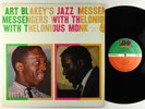 Art Blakey's Jazz Messengers With Thelonious Monk - S/T LP - Atlantic VG++