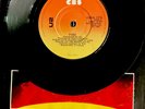 U2 -Fire- Rare Irish CBS Sunburst Translucent Brown Vinyl 7” Double Dip Centre