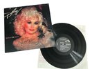 Dolly Parton Signed Autograph “Burlap & Satin” Record Vinyl LP RCA Victor 1983