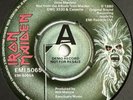 IRON MAIDEN -Sanctuary- Very Rare Original DJ Promo 7” (Vinyl Record)