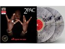 2PAC - all eyez on me 30th Anniversary 2 LP Concrete Swirl Vinyl Walmart Sealed
