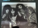 KISS 2 LP HYDRAULIC ROCK II TEXAS USA 1977 LIMITED BLUE VINYL INCL. PICKS, CARDS