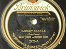 Billy Jones And Ernest Hare - Barney Google / I Love Me c1923 Brunswick