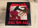 Metallica - Kill 'Em All 1983 Megaforce Vinyl LP 12