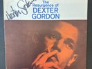 Dexter Gordon on Jazzland 929S SIGNED.