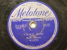 BLUES BESSIE JACKSON  T. N. & O. Blues  MELOTONE  12774
