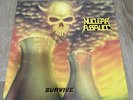 Nuclear Assault Survive 1988 OG UK Press LP Black Vinyl Record Trash Metal