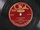 Louis Armstrong and His Hot Five - Fireworks - OKEH 41078 E+