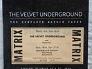 The VELVET UNDERGROUND complete matrix tapes 8 x LP beautiful NEAR MINT
