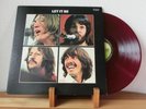 The Beatles Let It Be Red Vinyl AP-80189 Japan Apple Stereo VG++ Tested