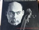 BACH / STARKER Suites For Unaccompanied Cello Complete Mercury 1966 Mono 3LP Set