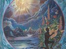 DREAM UNENDING - Song Of Salvation - blue & red vinyl LP + poster + insert