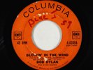 Folk 45 - Bob Dylan - Blowin' In The Wind - Columbia