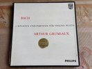 GRUMIAUX - PHILIPS A 02205-07 L - BACH - 6 SONATAS & PARTITAS FOR VIOLIN SOLO