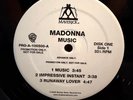 Madonna: Music 2xLP US Maverick/WB RARE White Label PROMO ONLY Beautiful Copy