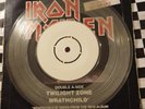 IRON MAIDEN - TWILIGHT ZONE- UK CLEAR VINYL  7