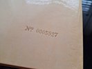The Beatles White Album Original Mono Very Low Number 0005927 Complete