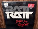 Rare Sealed RATT  You’re In Trouble Vinyl EP
