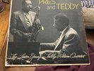 THE LESTER YOUNG- TEDDY WILSON QUARTET -PRES AND TEDDY MONO DG 1957 VG+