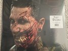 MOTIONLESS IN WHITE - Decades SIGNED CARD Dark Cover Black/Ruby/Tan Galaxy Vinyl