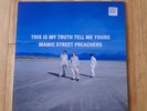 MANIC STREET PREACHERS This is my truth tell me yours LP 1998 Ex + Hype sticker