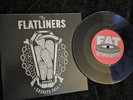 The Flatliners - Caskets Full Black/White Swirl Color Vinyl 7” Fat Store Edition