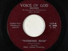Black Gospel 45 - Elder James Crawley - Working Man - Voice Of God