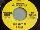the Beatles - Penny Lane / Strawberry Fields Forever 45 Record 1967 Promotional