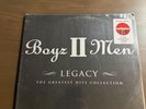 NEW BOYZ II MEN - LEGACY Vinyl 2-LP Translucent Purple Limited Ed. Greatest Hits