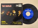 THE BEATLES - Girl EP All Four Smoking Rare Spain 1966 PS Unique DSOE 16.690 VG+