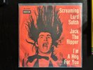 Screaming Lord Sutch deutsche Vinyl Single 1965 mit Original- Cover 7''