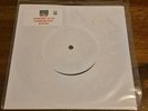 Oasis white label promo slide away 7” Live from cardiff 25 NM
