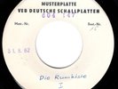 unverkäufliche Musterplatte Litera   Sergio Günther  Die Rumkiste