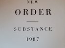 New Order Substance 1987 Pre Owned Vinyl 1st Press EX Condition Play Tested