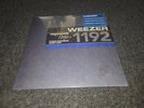 WEEZER - 1192 LP New Sealed Vinyl LP Black Vinyl