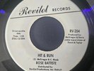 ROSE BATISTE 'Hit & Run + I Miss My Baby' - Northern Soul 45 70's release