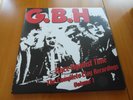 GBH RACE AGAINST TIME THE COMPLETE CLAY RECORDINGS VOLUME 1 DOUBLE LP RED VINYL