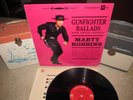 MARTY ROBBINS Vinyl Lp GUNFIGHTER BALLADS 1965 Columbia 2 Eye CS 8158 Tested
