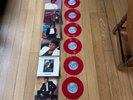 Michael Jackson 9 singles pack MJ1 Epic Red 7'' vinyl 1983