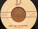 GLENN BARBER  New Girl In School / Go Home Letter D Texas COUNTRY ROCKABILLY  45