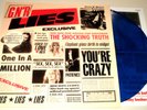 GUNS N' ROSES : GN'R LIES  Blue Vinyl LP Record Album (Geffen Re-issue) Ex/Mint