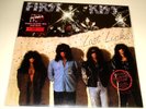 KISS : FIRST KISS LAST LICKS Limited RED Vinyl LP Record Album + Poster  Ex/Mint